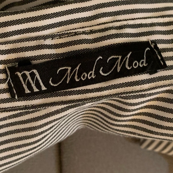 High-low stripped blouse - Picture 9 of 10